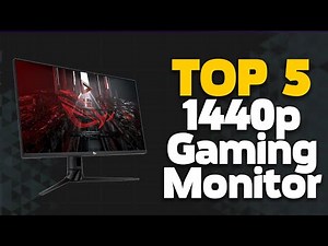 BEST 5 1440p Gaming Monitors 2025 Tier List