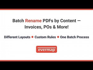 Batch Rename PDFs Using Rules in Adobe Acrobat