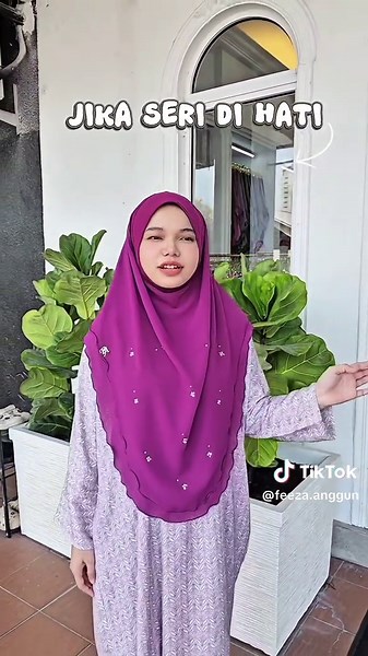 Dapatkan Tudung Sarung Cantik dengan 10 Warna Menarik