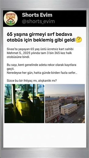 🚌Ücretsiz Otobüs Kartının Sınırlarını Zorlayan Yaşlı Adam #haber #haberler #gündem