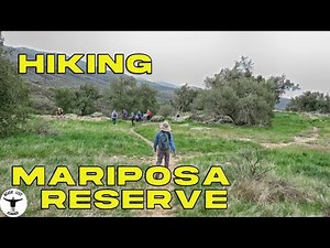 HIKING TO MARIPOSA RESERVE ON THE BLACK STAR CANYON TRAIL, Silverado, California; Orange County USA