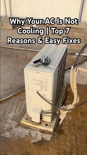 Why Your AC Is Not Cooling | Top 7 Reasons & Easy Fixes || AC Cleaning