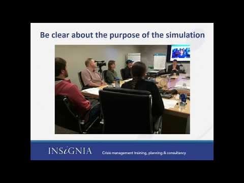 HOW TO RUN EFFECTIVE CRISIS SIMULATION EXERCISES FOR REPUTATIONAL RESILIENCE - INSIGNIA'S TIPS