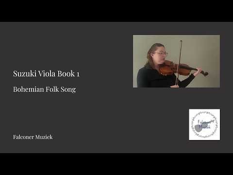 Suzuki Viola Volume 1 - Bohemian Folk Song