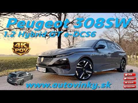 Peugeot 308 SW Facelift – Stylish Hybrid Wagon | POV Drive