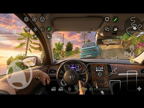 Custom Cars: Online Drive - Renualt Megane Realistic POV Driving | New Mobile Game