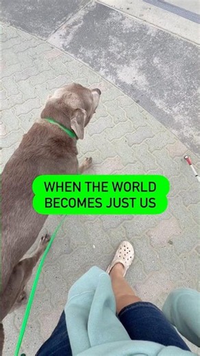 When the world becomes just us ￼