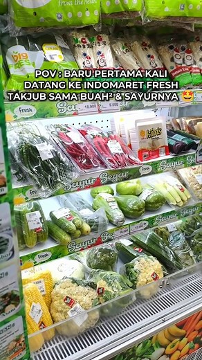 ✨ FRESH & HEALTHY WITH INDOMARET FRESH ✨ Biasanya ngeliat sayur langsung kabur, tapi kalo harganya MULAI Rp5.000 dan DISKON 30%, siapa yang tahan? 😭💸 Cuma di INDOMARET FRESH, Sobat! 📢 Dari sayur, buah, telur, snack, es krim, sampai produk olahan ayam dan susu, semuanya fresh, semuanya hemat, semuanya bikin hidup lebih sehat dan dompet tetap selamat! 🥰🛒 Yuk, belanja sehat biar nggak cuma hatinya yang fresh, tapi juga isi kulkasnya 😎. 🗓️ Periode: 16-31 AGUSTUS 2025 . #Indomaret #IndomaretFr