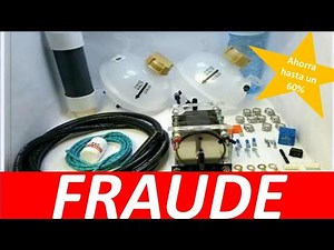 Kit de hidrogeno | ahorro de gasolina ¡Engaño!