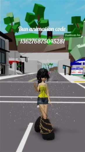 Brookhaven run animation code 🎀