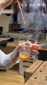 How to make bone glue for violinmaking #violin #geige #violinmaker #luthiertok #luthier #asmr #glue | Jessica.violins