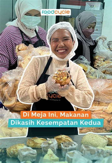 Makanan sebanyak ini tadinya hampir terbuang sia-sia