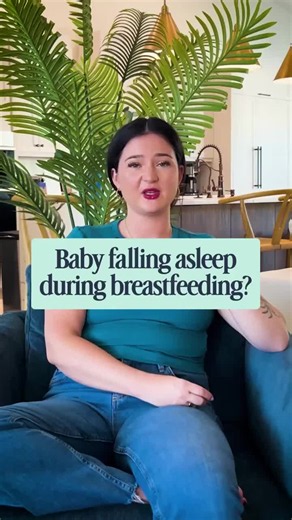 Is your baby falling asleep during breastfeeding? A shallow latch severely restricts food intake and forces your baby to work far too hard for milk. That physical exhaustion from poor milk transfer is what makes them fall asleep mid-feed. Before latching, make sure your baby's chin isn't tucked against their chest. Creating space allows their mouth to open wide so they can feed efficiently and stay awake. 🤍 Follow for more tips 🤍 #breastfeedingtips #lactationsupport #milksupply #newmomtips #ib