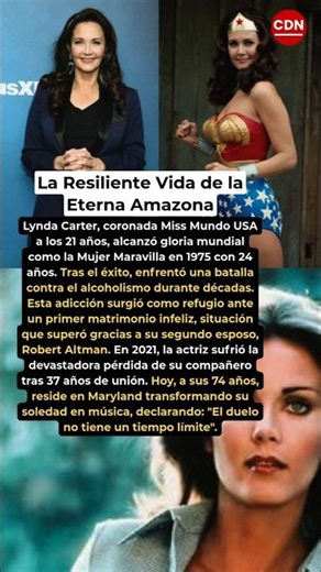 Aceptando las Cicatrices del Pasado: Lynda Carter #shorts