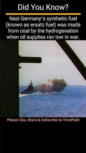 Nazi Synthetic Fuel (Ersatz fuel) in War #timepeek #hitler #history #historyfacts#didyouknow #ww2