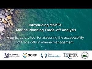 Introducing MaPTA: Marine Planning Trade-off Analysis.
