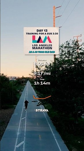 Sub 3:30 Marathon Training - Day 13