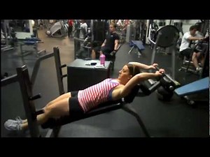 Decline leg raises AKA reverse crunches
