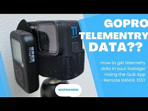 GoPro Hero 8/9/10/11 *How to add Telementary data to your video*