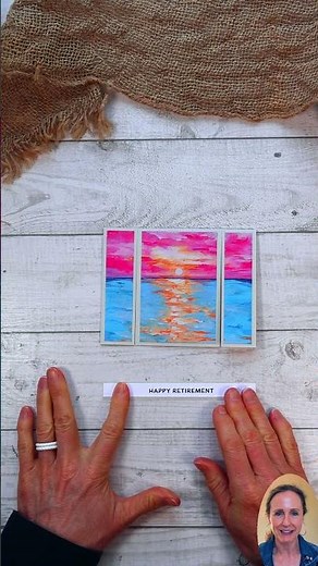 How to Make a Fun Fold Card with Landscape Paper