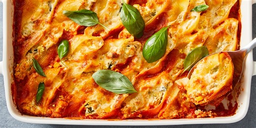 My Zucchini & Sweet Corn Stuffed Shells Are The Ultimate Summer Comfort Food