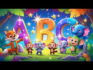 ✨ ABCD Song for Kids | Fun Alphabet Song with Music & Animation 🎶