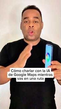 How to chat with Google Maps AI while on a route