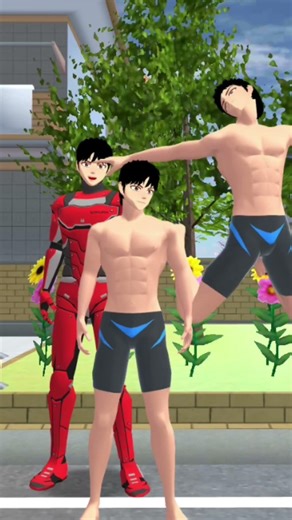 Transformasi menjadi polisi super yuta👮🏻‍♂️#sakuraschoolsimulator #shorts #youtubeshorts