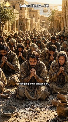 ✝️ Jesus Denounces Chorazin, Bethsaida, and Capernaum | Luke 10:13–16