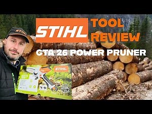 REVIEW of the STIHL GTA 26 BATTERY GARDEN PRUNER! Would YOU buy this?
