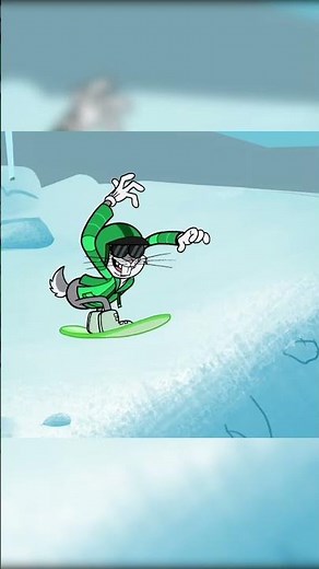 Bugs Bunny's EPIC Snowboard Win! 🏂🐰 | Looney Tunes | #ShortsForKids ‪@wbkids‬