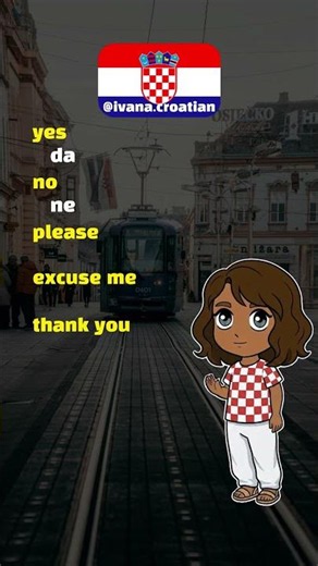 Basic Croatian words #ivanacroatian #croatian #hrvatski