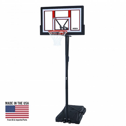 Lifetime 50-Inch Shatterproof Portable Basketball Hoop with Speed Shift Adjustment & Slam-It Rim - Model 90271-Outdoor Play - Walmart.com