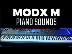New Yamaha MODX M Piano Sounds Demo