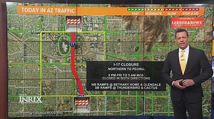 Weekend traffic report for Jan. 14 - Jan. 17