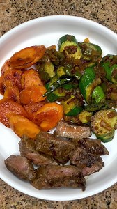 Easy Low Carb Midweek Dinner Idea with Beef Shin and Curried Baby Marrow