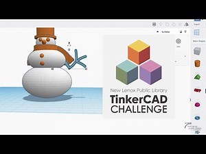 TinkerCAD Challenge: Design a Snowman