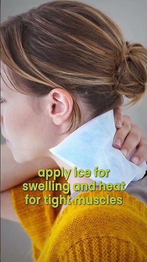Whiplash Home Care After a Crash: Ice, Heat, Stretches