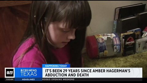Jan. 13 marks 29 years since Amber Hagerman went missing