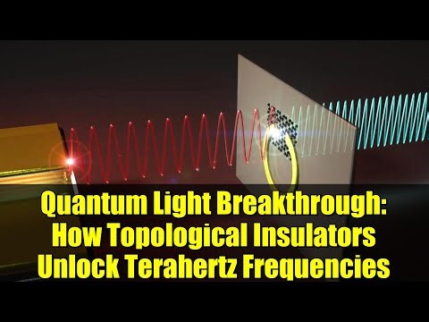 Quantum Light Breakthrough: How Topological Insulators Unlock Terahertz Frequencies