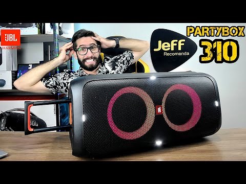 Caixa de som JBL PARTYBOX 310: Vale o custo? É Boa? (Unboxing/Análise Completa)