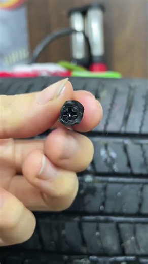 Flat Tire on the Highway? No Tow, No Shop—This Tiny Tire Repair Nail Fixes It in 2 Minutes Flat! #ca
