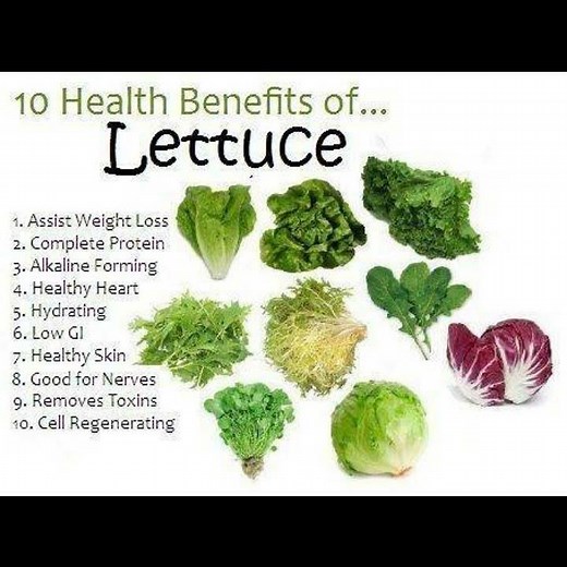10 Health Benefits Of Lettuce