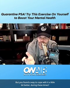 OAWRS staff member Erica shared with #RyanSeacrest a mental health boosting exercise she learned in therapy that we could all benefit from these days  Watch back the on-air moment and try it yourself here: https://onairwithryan.iheart.com/featured/ryan-seacrest/content/2020-08-19-quarantine-psa-try-this-exercise-on-yourself-to-boost-your-mental-health/ | On Air with Ryan Seacrest | Facebook