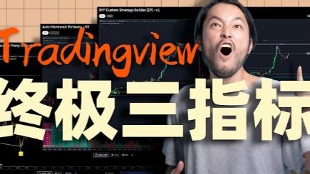 让交易开挂的神器！内置30多个指标的超级指标综合体，自动识别背离，自动标记谐波，Tradingview有史以来功能最强大的指标，每个都是上万推荐！！