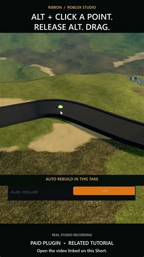 Select a Point, Not the Whole Road | Ribbon for Roblox Studio