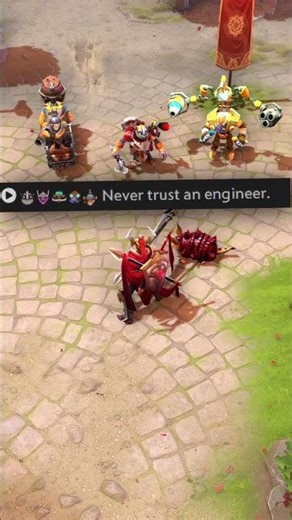 Legion Commander trusts no one #dota2