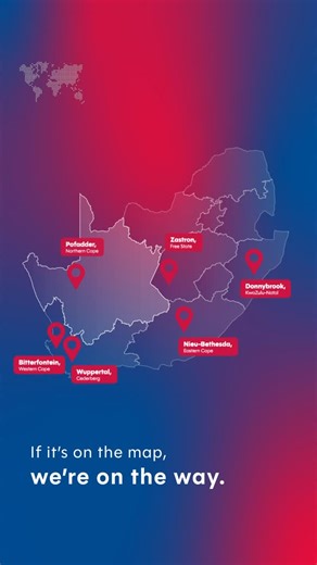 Fastway Couriers South Africa on Instagram: "We’ve delivered to cities, small towns, and even some places we had to double-check on the map. 🤔 Wherever you need a package to go, we’ll find a way to get it there so you have one less thing to worry about. #FastwaySA #FastwayCouriers #OneLessThingToWorryAbout #DeliveryMadeEasy #EcommerceDelivery #LogisticsMadeSimple"