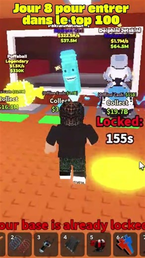 Jour 8 Pour Entrer Dans Le top 100 Steal A Brainrot ! #brainrot