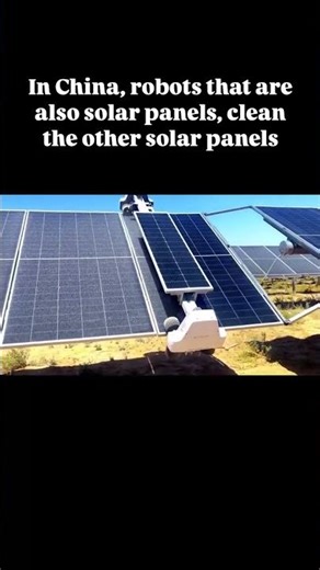 In China, solar farms are getting a robotic upgrade
